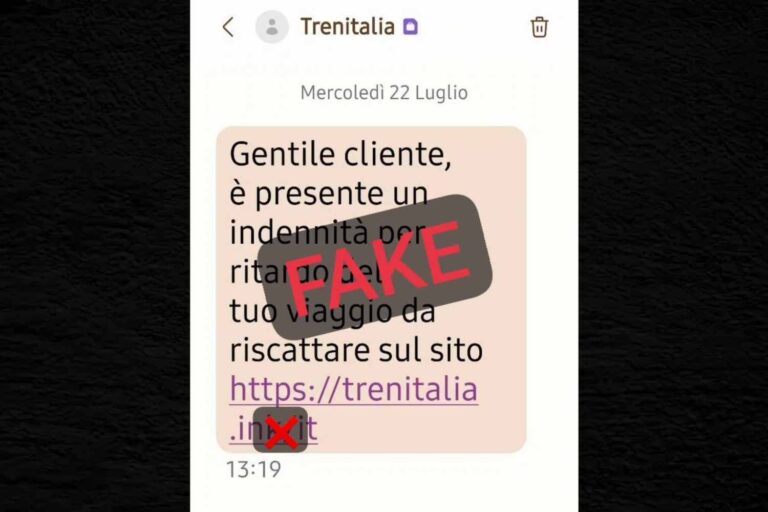 trenitalia fake