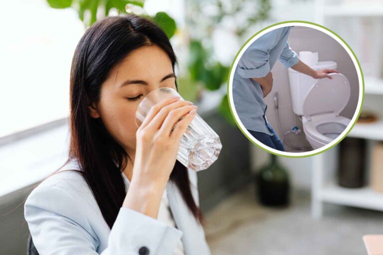 bere acqua e fare subito pipì