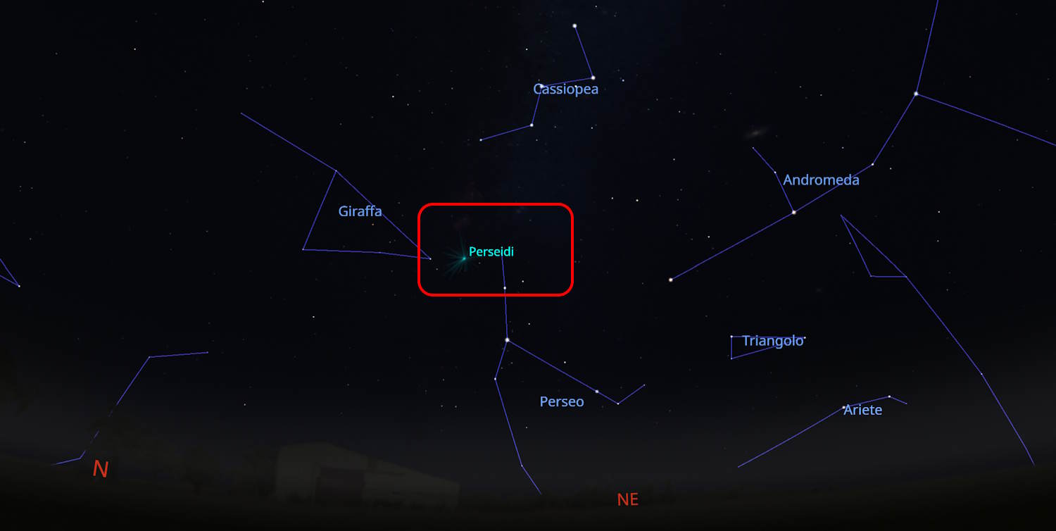 Perseïden vallende sterren augustus 2026