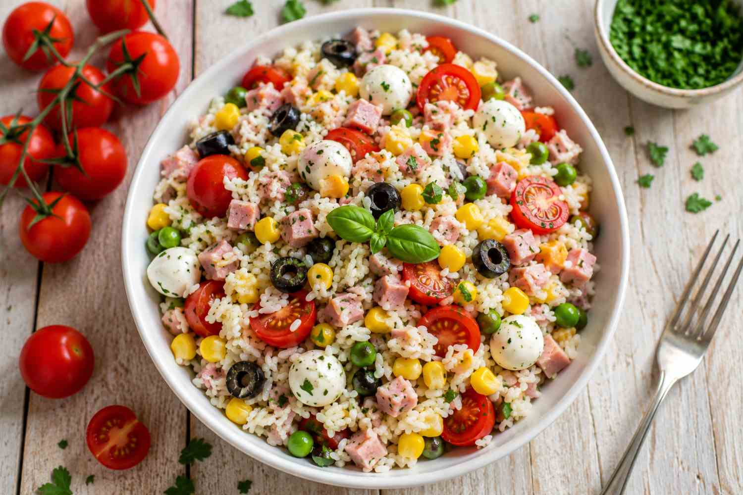rijst salade