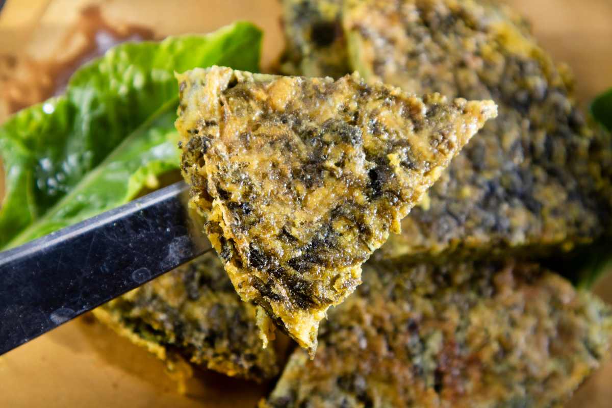 Frittata van snijbiet