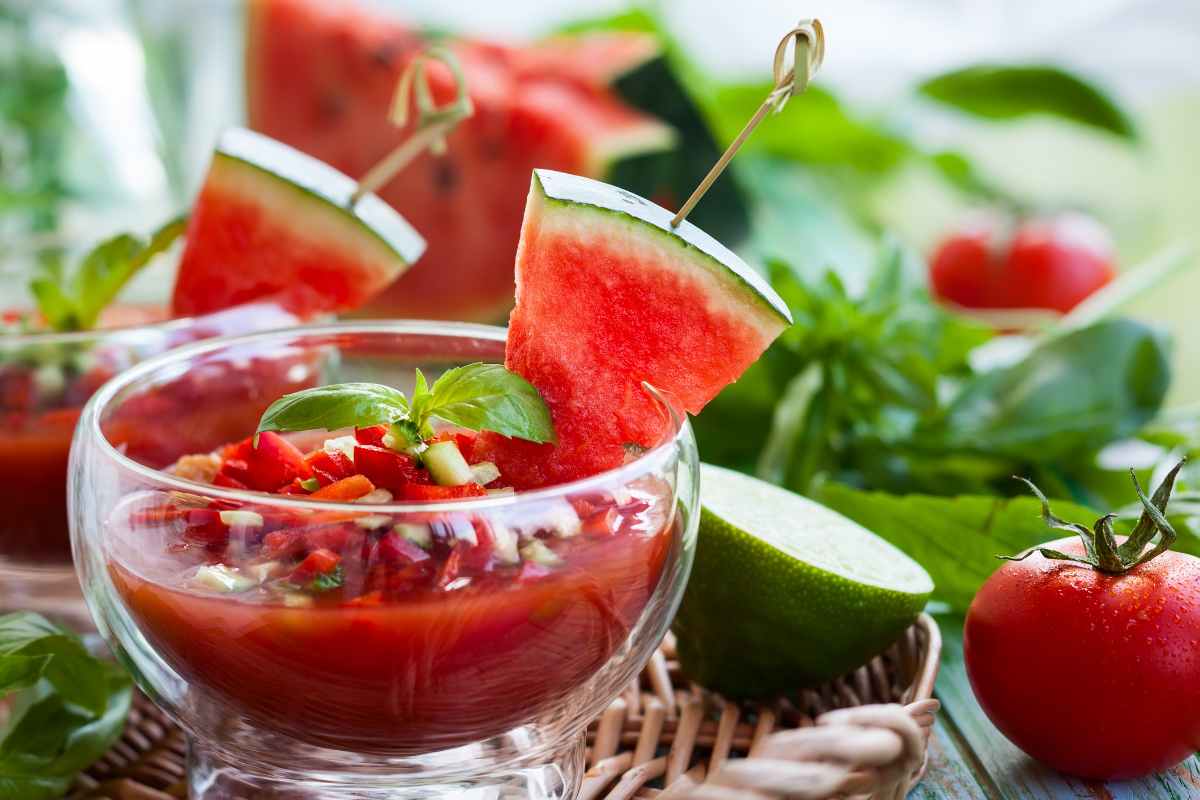 gazpacho van watermeloen