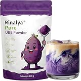RINALYA® Ube-poeder 100 g – 100% premium paarse Yam – herkomst Filipijnen (regio Urdaneta) – 100% natuurlijk en veganistisch – Frans merk