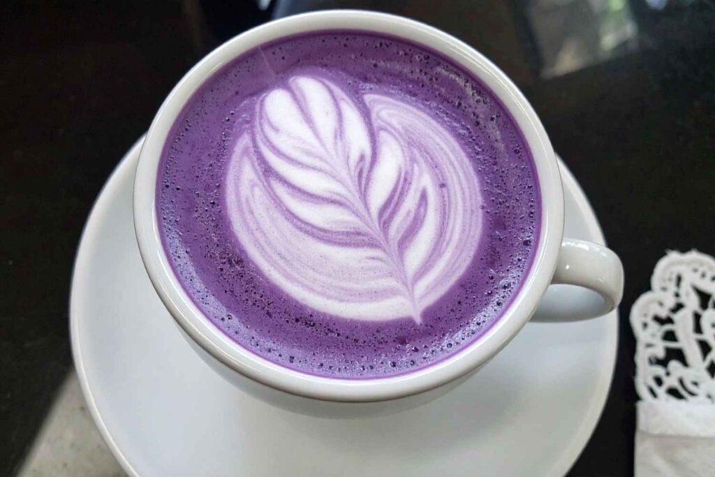 ube latte