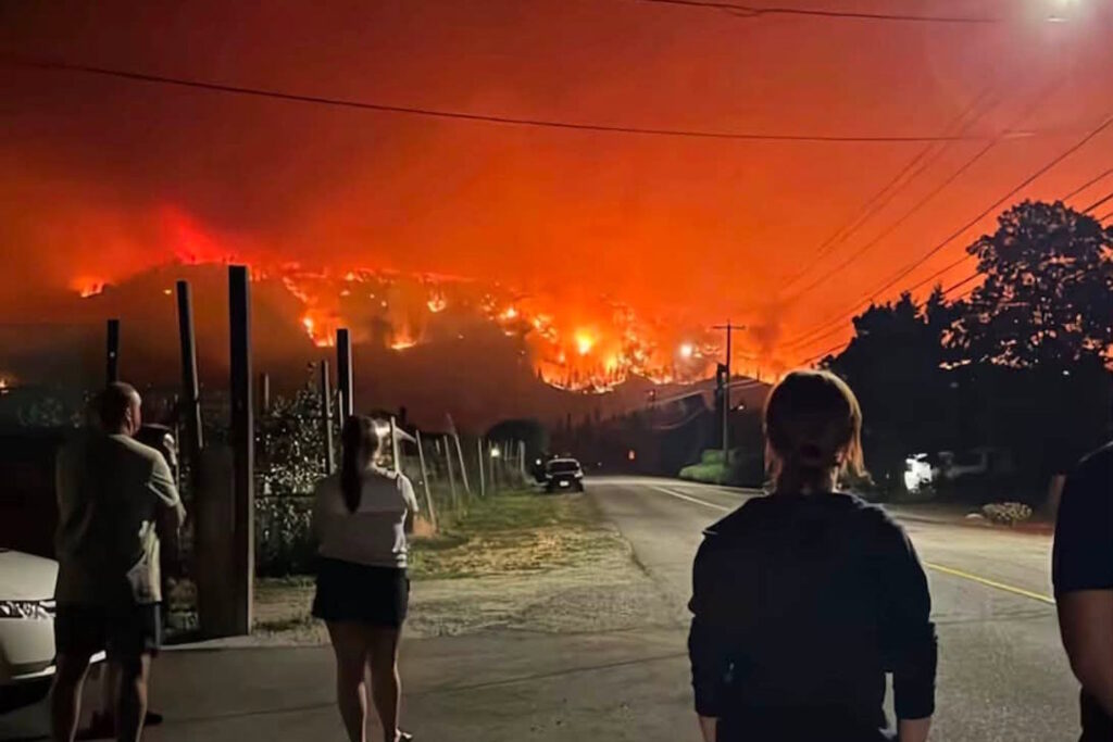 canada incendi