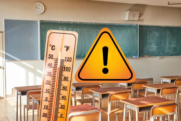 allarme caldo nelle scuole