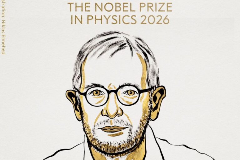 Francis Halzen wint de Nobelprijs voor natuurkunde 2026 voor de revolutionaire ontdekking van kosmische neutrino’s
