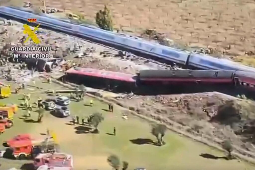scontro fra treni in Spagna 28 ottobre