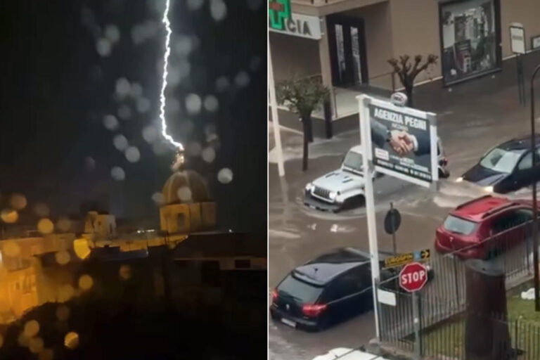 Napoli allagamenti